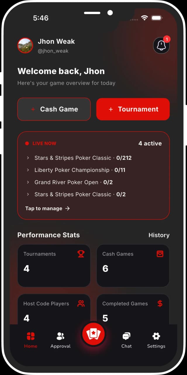 GameTime Hub app screenshot
